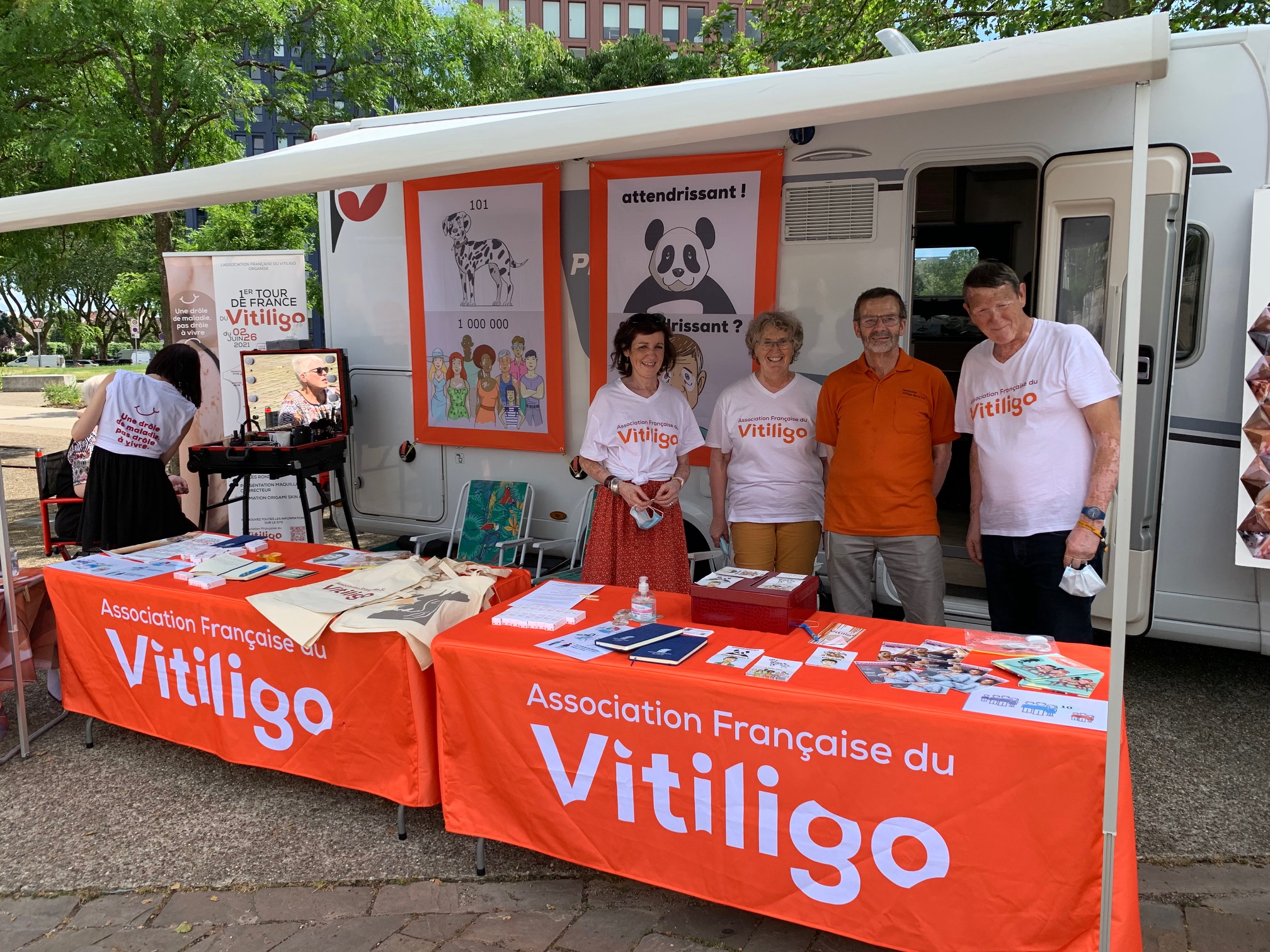Tour de France du vitiligo, 2-26 June 2021